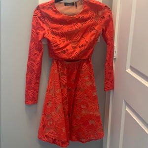 Two piece dress long sleeve